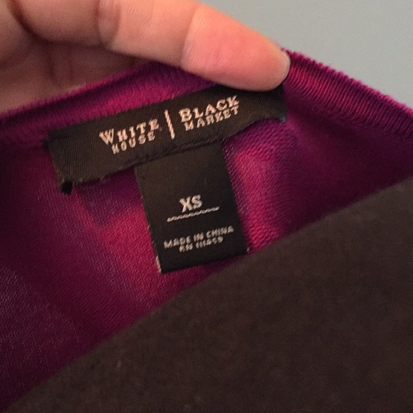 WHBM 3/4 sleeve sweater - Picture 5 of 5